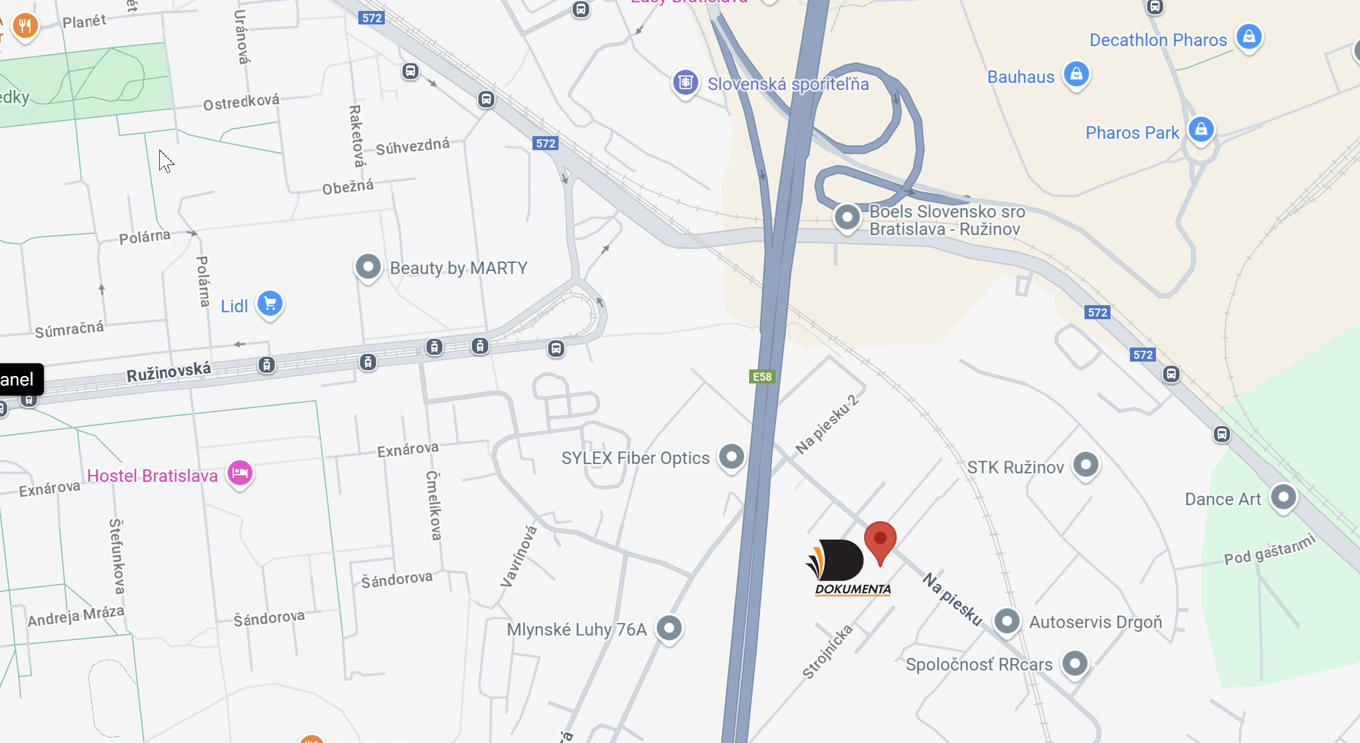 mapa | WebJET CMS Kontaktujte nás